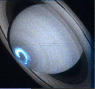 Aurore UV de Saturne