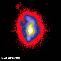 NGC 1068 vu par NACO
