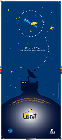 La dernière télécommande de CoRoT (poster)