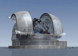 Vue conceptuelle d'un ELT de 42m