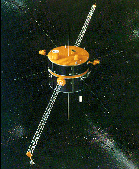Vue d'artiste de la sonde WIND