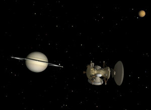 Le vaisseau spatial arrive vers Titan en 2029