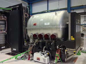 Le cryostat de l'instrument Gravity à Paranal
