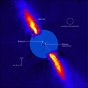Beta Pictoris dans l'infrarouge