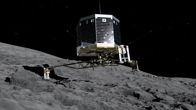 Atterrissage de Philae sur 67P