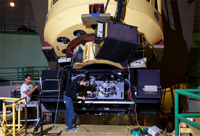 Installation de FIRST au foyer Cassegrain du télescope Shane de 3&nbsp;(...)