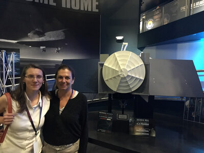 Maquette de la sonde OSIRIS-Rex