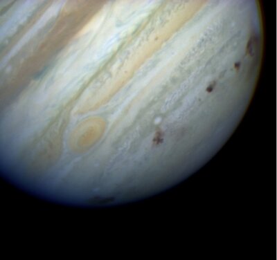 Traces laissées dans l'atmosphère de Jupiter après l'impact de la comète SL9,&nbsp;(...)