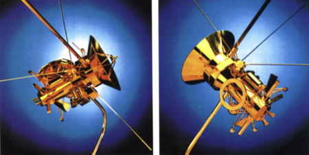 Modèle réduit de la sonde Cassini
