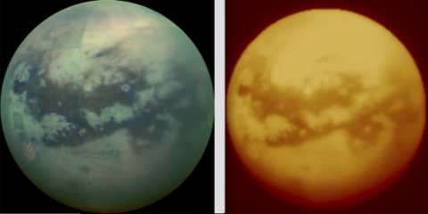 Le satellite Titan de Saturne : observation passée avec la sonde Cassini et (...)