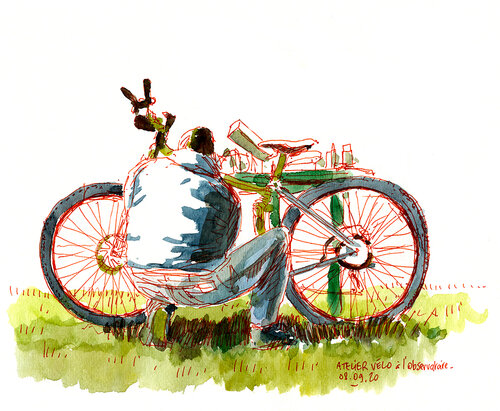 Atelier "réparation vélo" à l'Observatoire, septembre&nbsp;(...)
