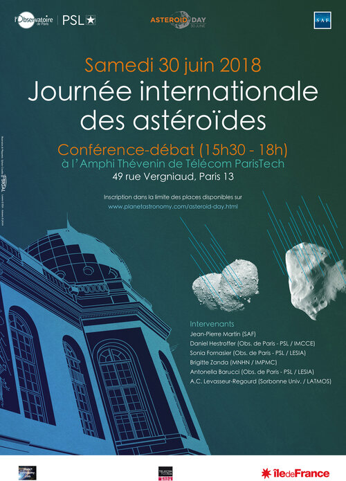 Affiche Asteroid Day