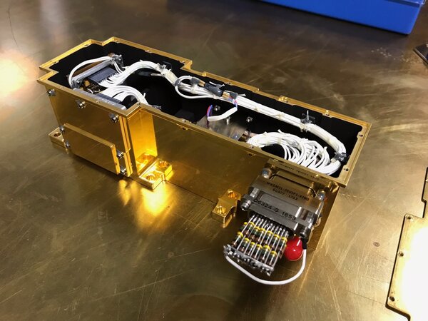 Spectromètre infrarouge de SuperCam Mast Unit
