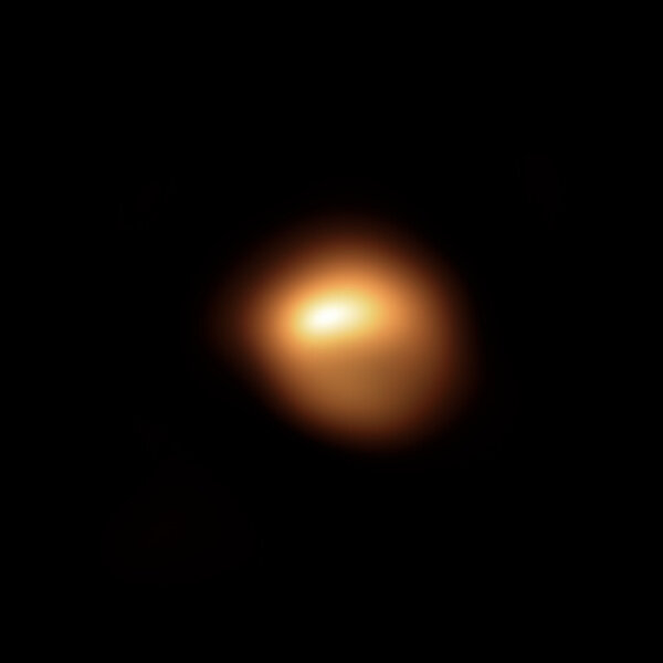 Vue de Bételgeuse par l'instrument SPHERE en décembre 2019